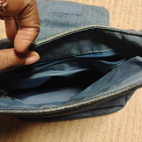 Acid Splash Denim Bag 💙 - Picture 7 of 8